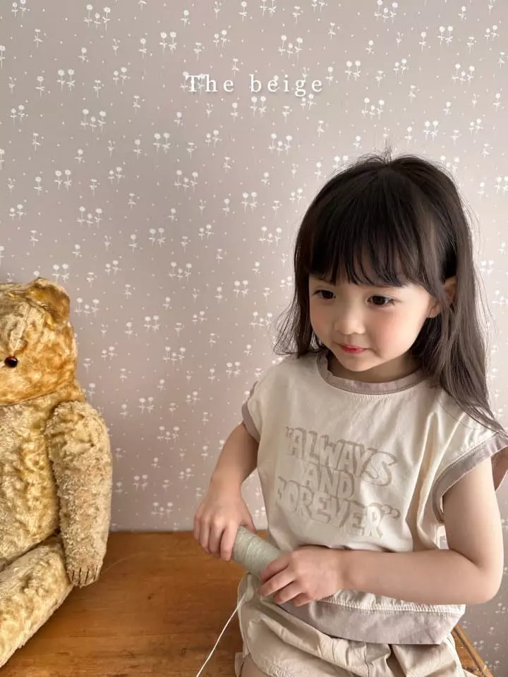 The Beige - Korean Children Fashion - #minifashionista - Banding Sleeveless - 5