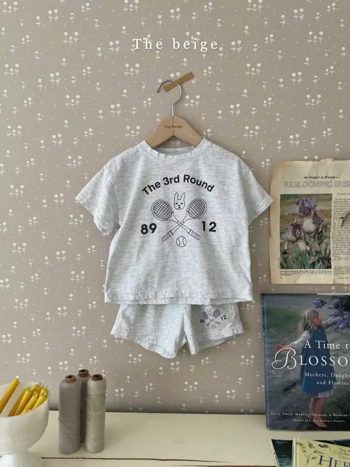 The Beige - Korean Children Fashion - #prettylittlegirls - Tennis Top Bottom Set - 2