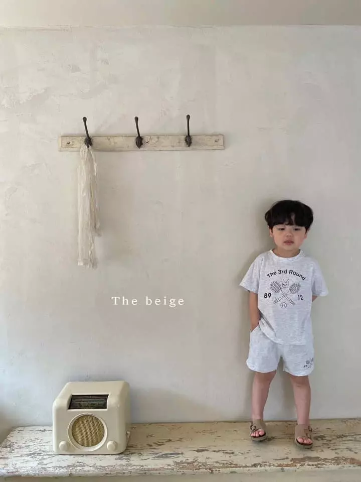 The Beige - Korean Children Fashion - #stylishchildhood - Tennis Top Bottom Set - 5