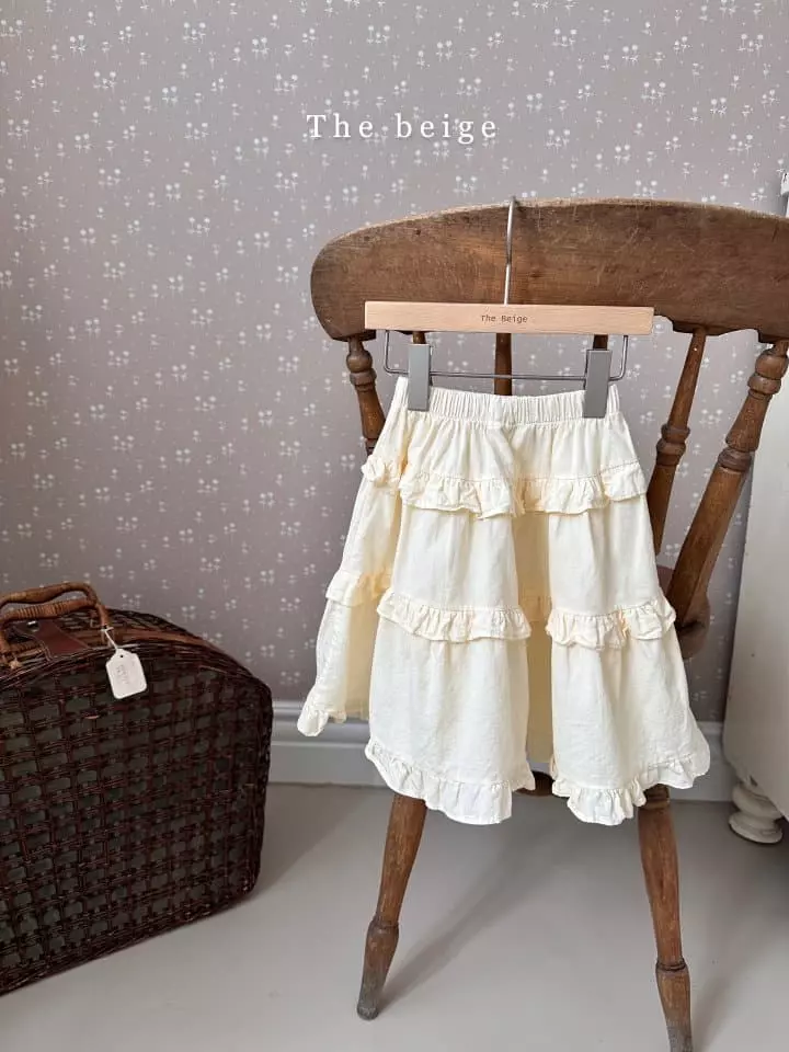 The Beige - Korean Children Fashion - #stylishchildhood - Frill Cancan Skirt - 2