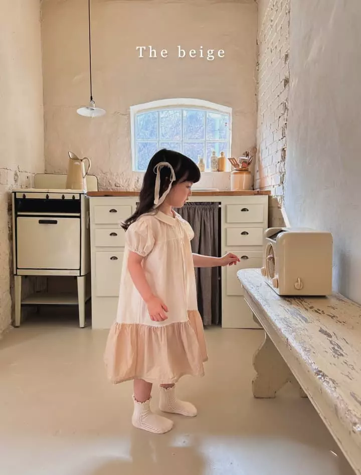 The Beige - Korean Children Fashion - #toddlerclothing - Color One-piece - 10