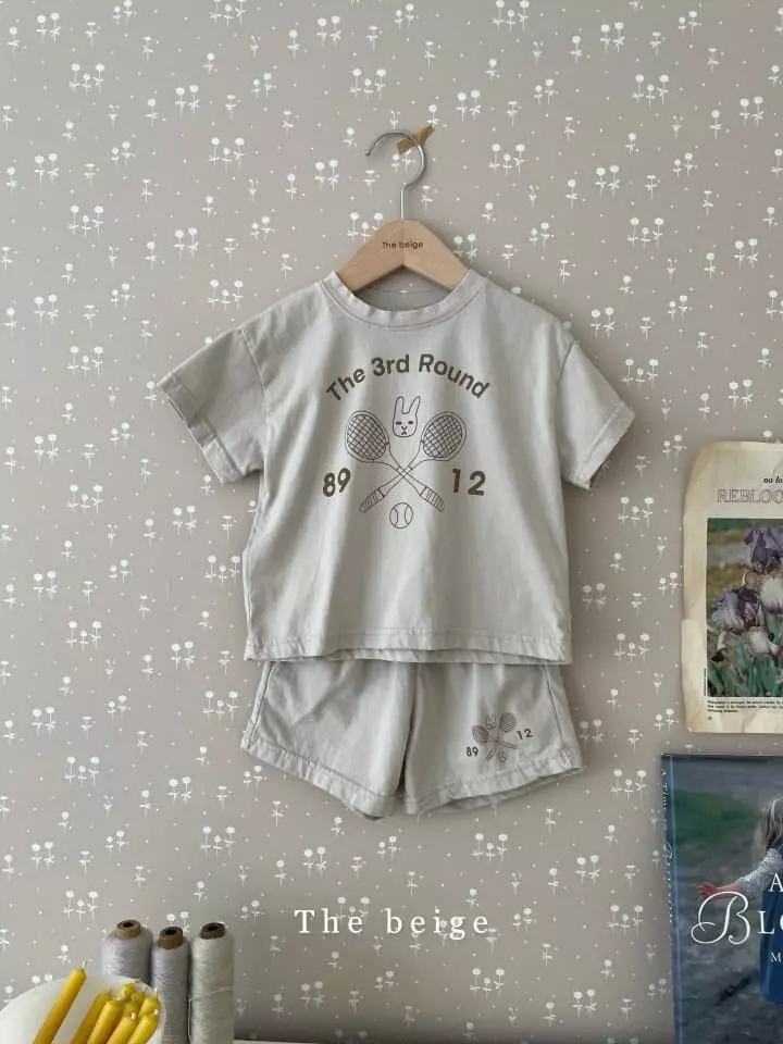The Beige - Korean Children Fashion - #todddlerfashion - Tennis Top Bottom Set - 4