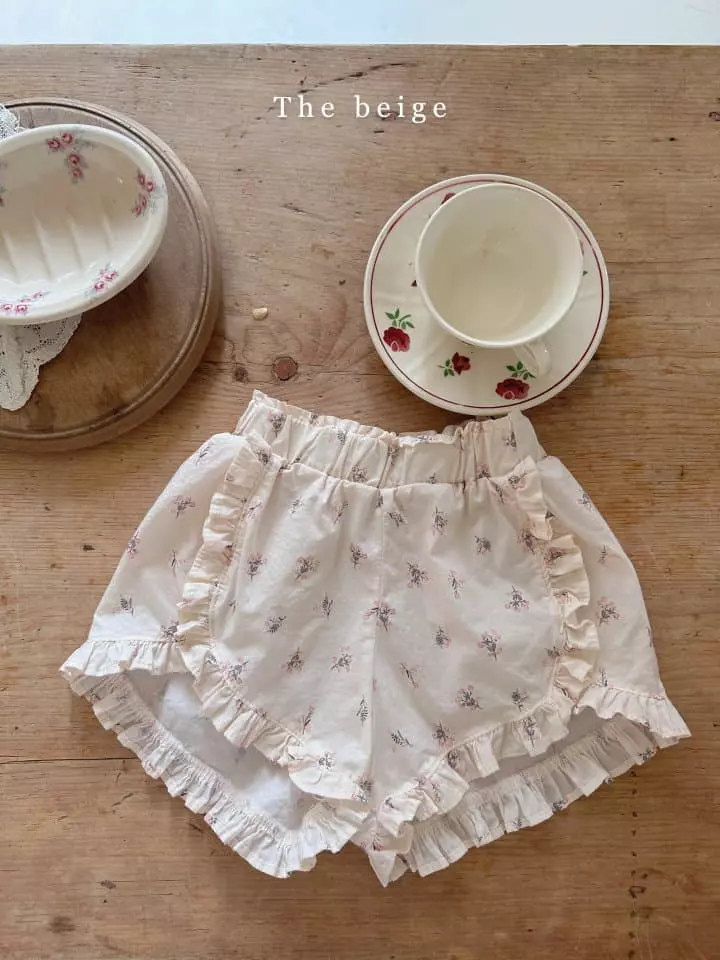 The Beige - Korean Children Fashion - #toddlerclothing - Frill Shorts - 2