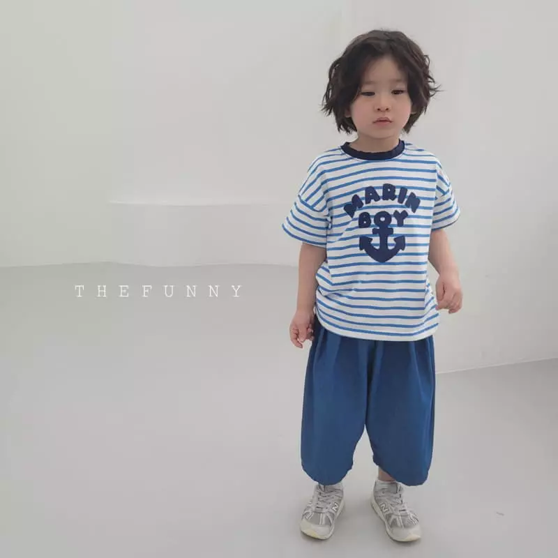 The Funny - Korean Children Fashion - #Kfashion4kids - Marine Tee - 7