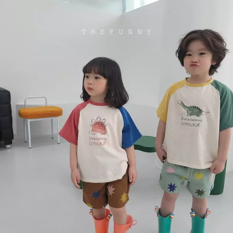 The Funny - Korean Children Fashion - #childofig - Dino Tee