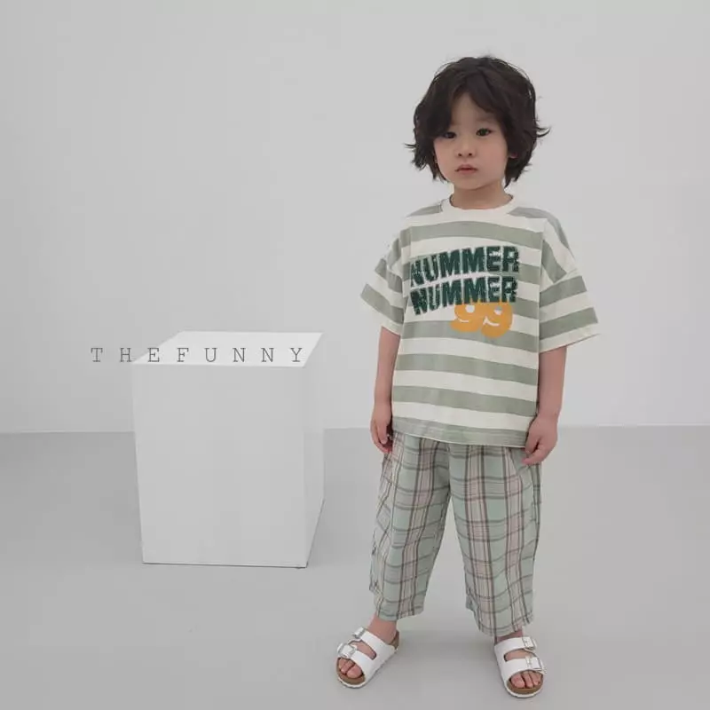 The Funny - Korean Children Fashion - #childofig - Check Pants - 9