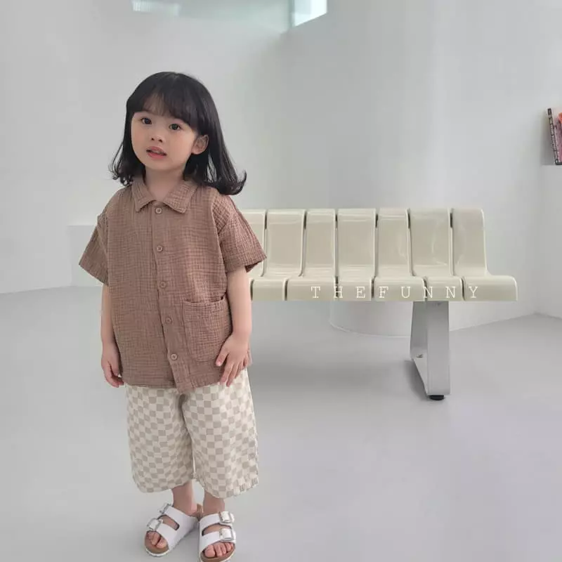 The Funny - Korean Children Fashion - #childofig - Pocket Shirt - 4