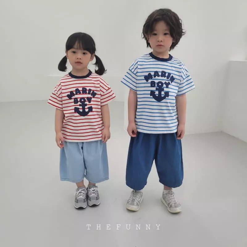 The Funny - Korean Children Fashion - #discoveringself - Marine Tee - 2