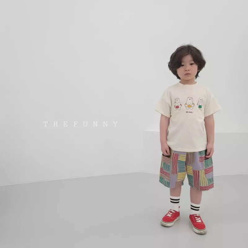 The Funny - Korean Children Fashion - #fashionkids - Bear Three Tee - 10