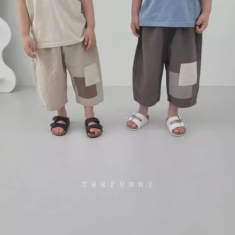 The Funny - Korean Children Fashion - #littlefashionista - Patch Pants - 3
