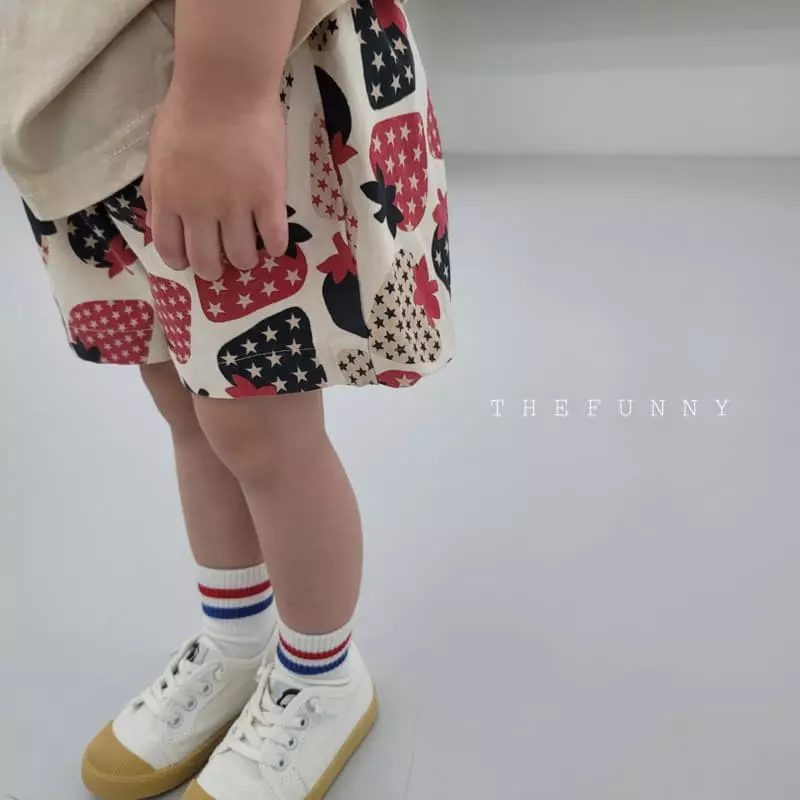The Funny - Korean Children Fashion - #minifashionista - Strawberry Pants - 2