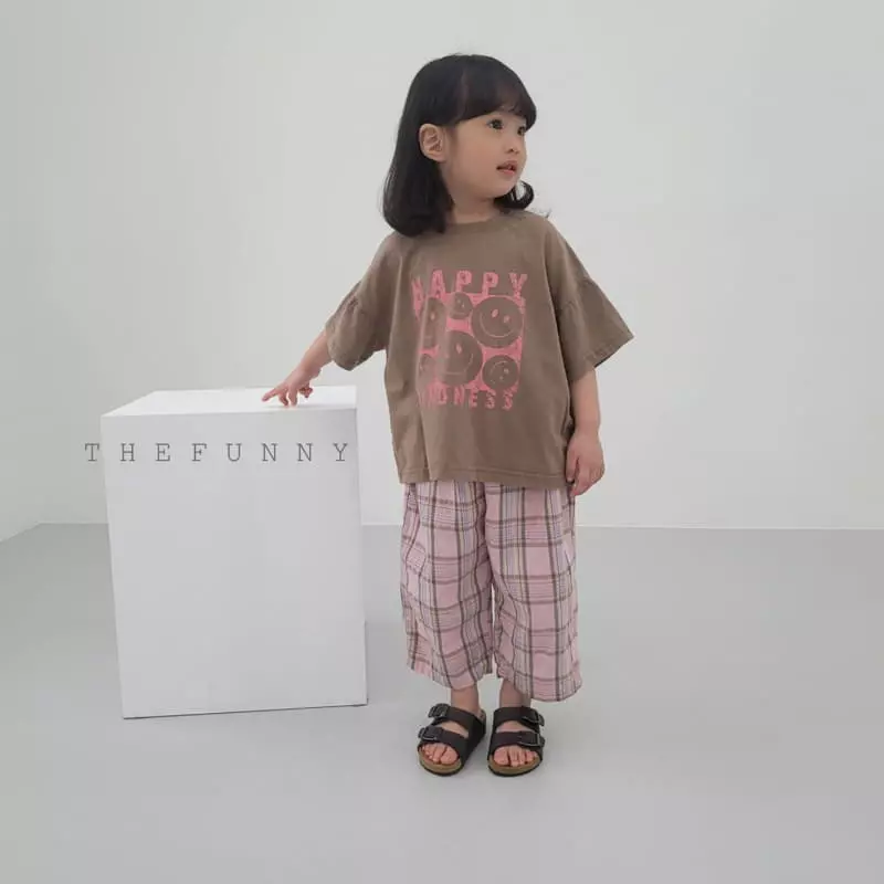 The Funny - Korean Children Fashion - #prettylittlegirls - Happy Tee - 3