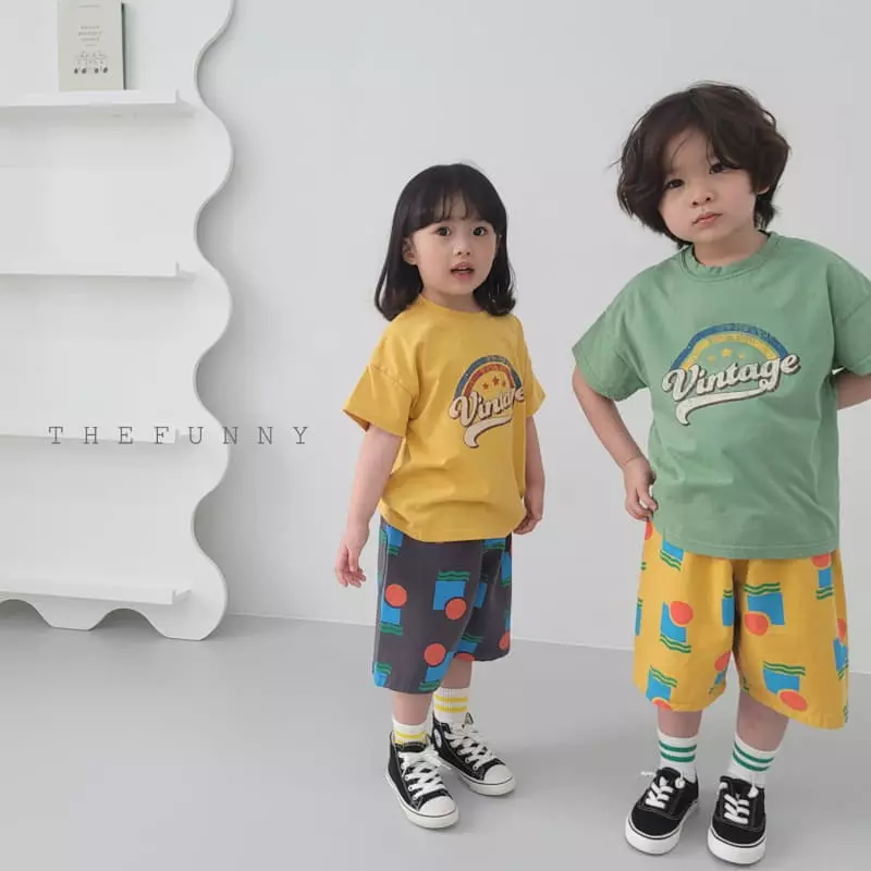 The Funny - Korean Children Fashion - #todddlerfashion - Vintage Tee - 2