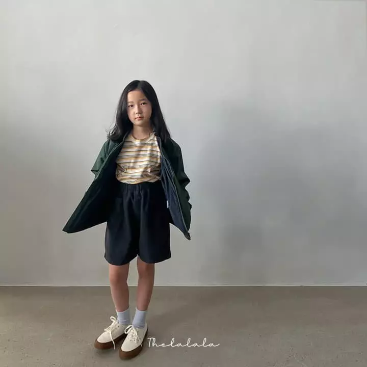 The Lalala - Korean Children Fashion - #Kfashion4kids - Girls Rib Tee - 8