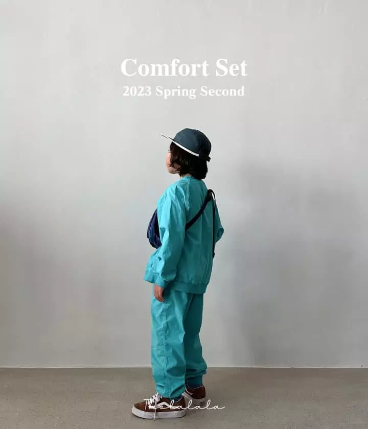 The Lalala - Korean Children Fashion - #kidsstore - Comfort Top Bottom Set