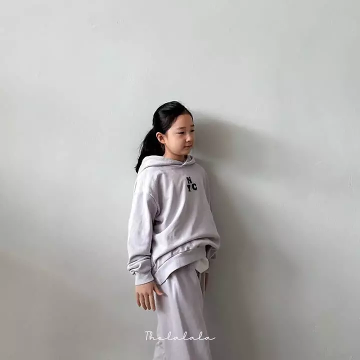 The Lalala - Korean Children Fashion - #magicofchildhood - NYC Hoody Bottom Set - 4
