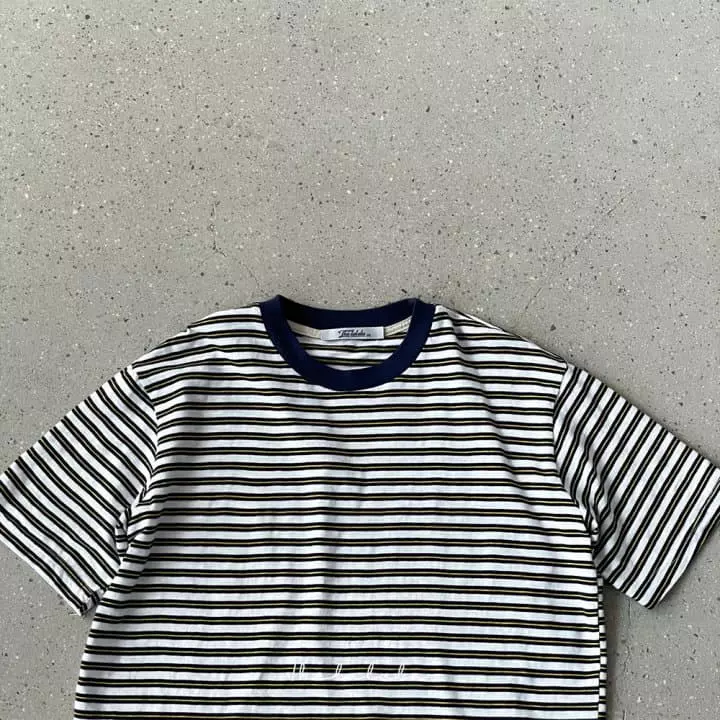 The Lalala - Korean Children Fashion - #minifashionista - Boy Fit Stripes Tee - 12