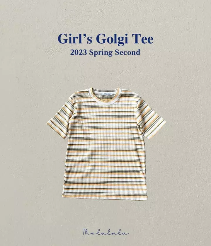 The Lalala - Korean Children Fashion - #minifashionista - Girls Rib Tee - 11