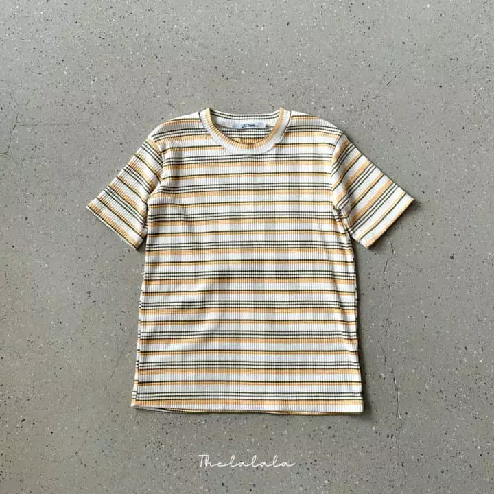 The Lalala - Korean Children Fashion - #prettylittlegirls - Girls Rib Tee - 12