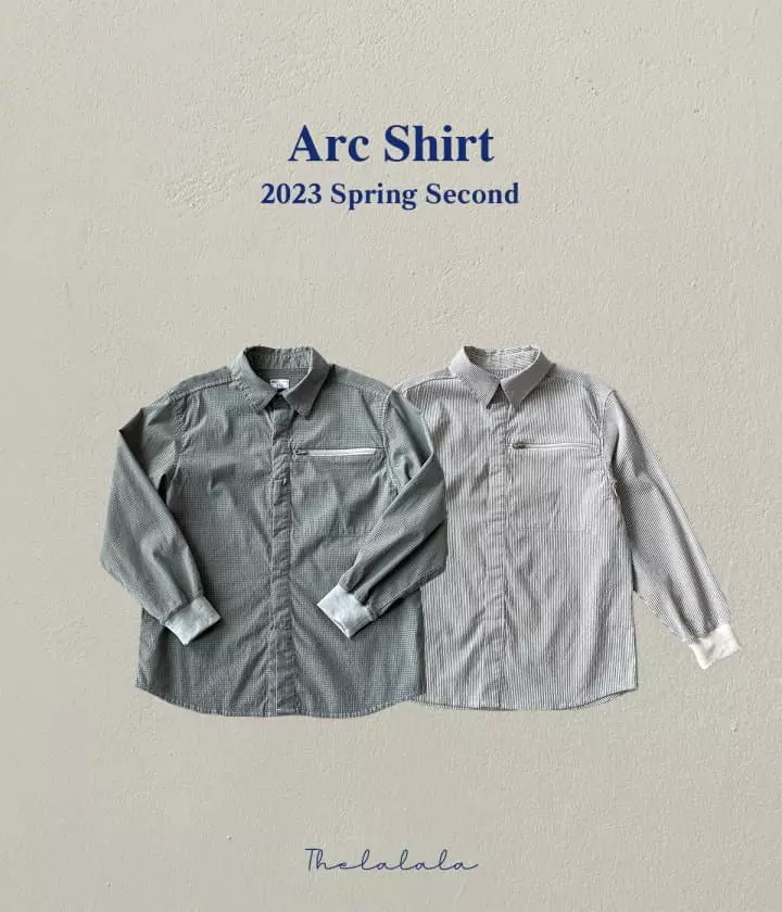 The Lalala - Korean Children Fashion - #stylishchildhood - Arc Shirt - 11