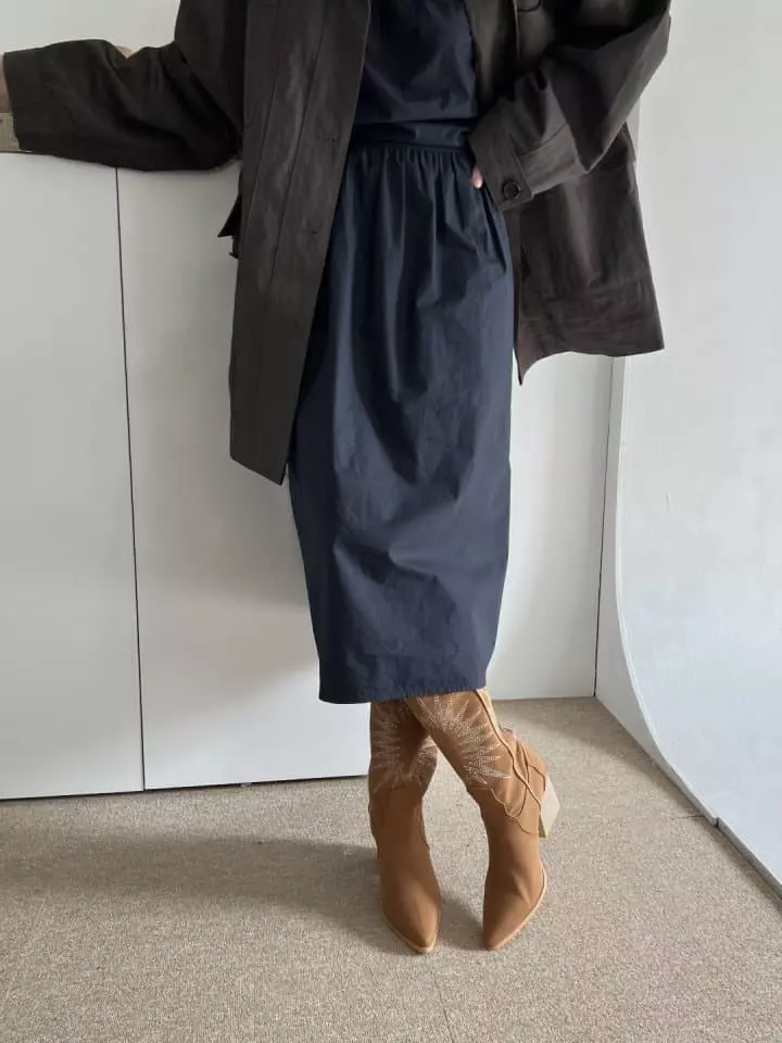 The Muse - Korean Women Fashion - #momslook - 1045 High Embroidery Western Middle Boots - 2