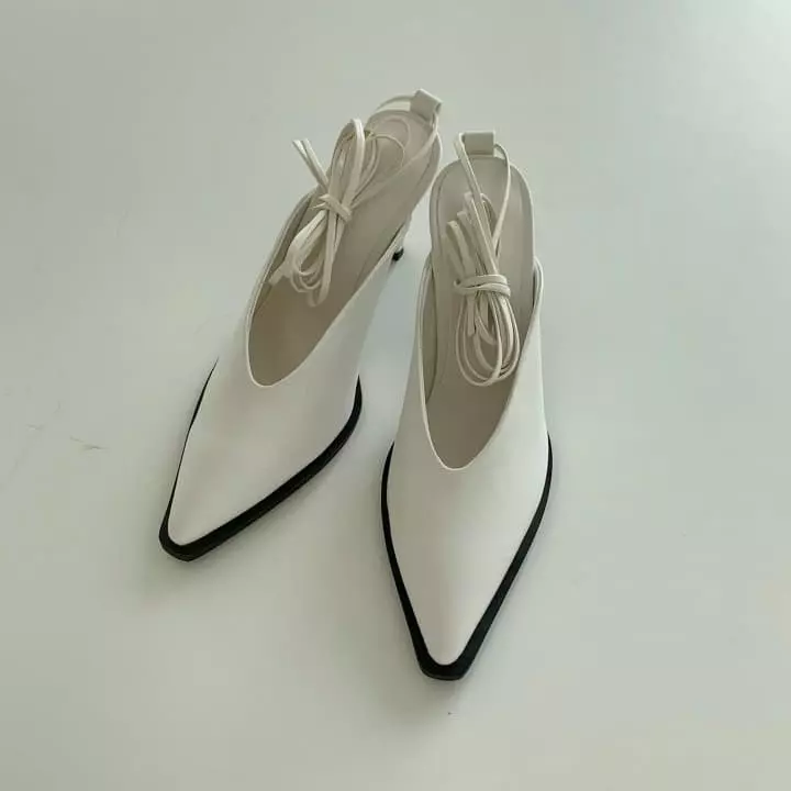 The Muse - Korean Women Fashion - #momslook - 1023 V Line Mule - 8