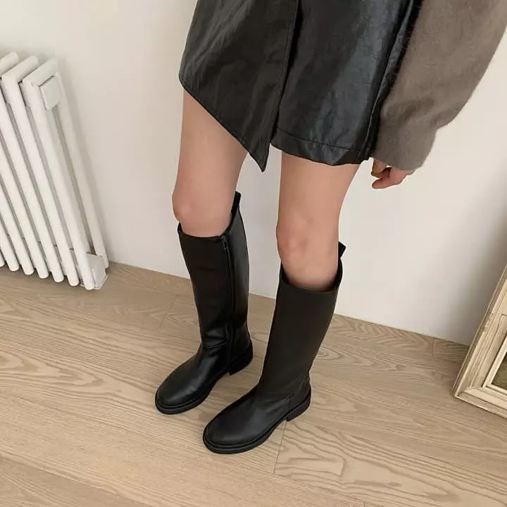 The Muse - Korean Women Fashion - #womensfashion - 1004 Marlang Comfortable Long Boots - 4