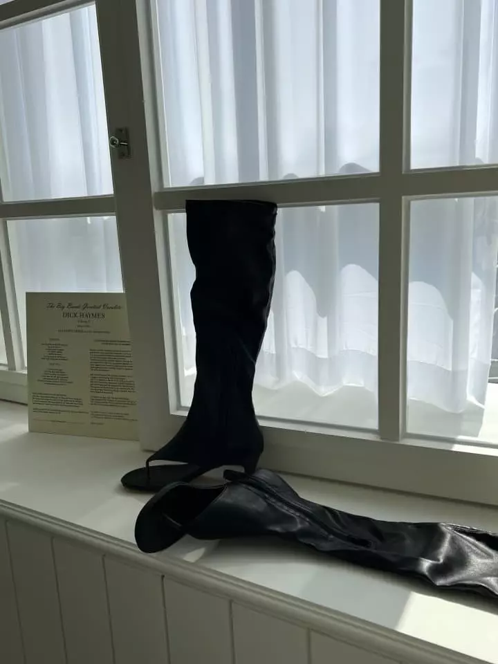 The Muse - Korean Women Fashion - #vintagekidsstyle - 1059 Tension Long Boots - 5