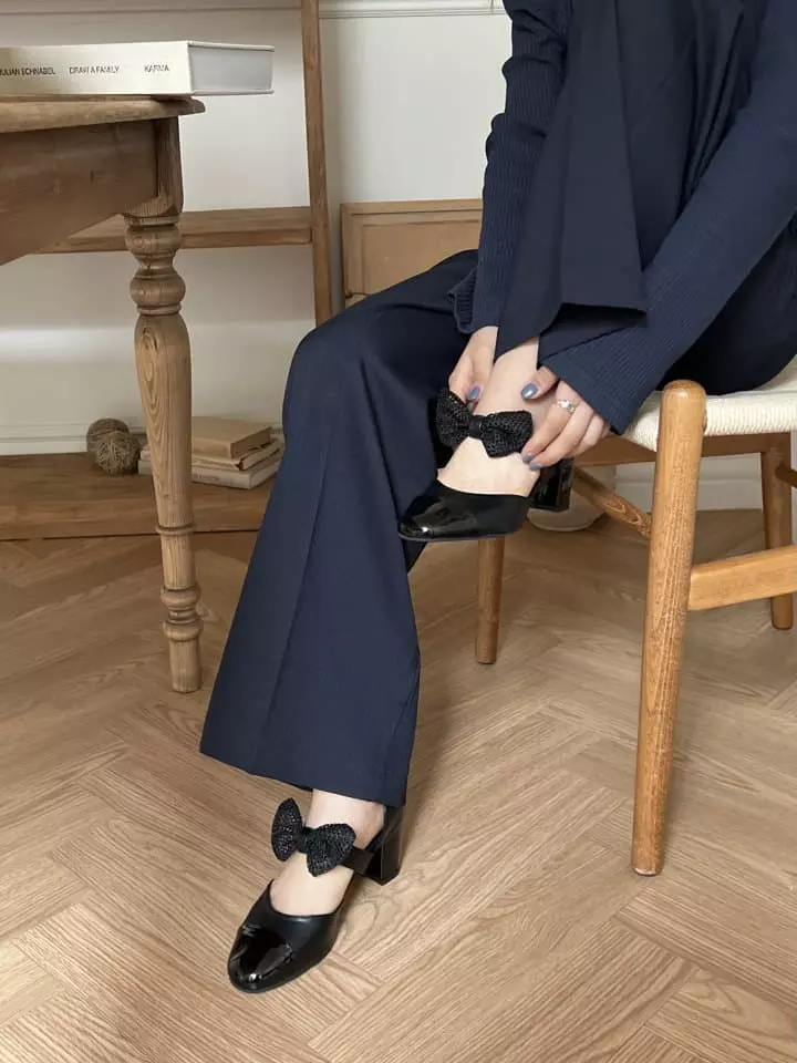 The Muse - Korean Women Fashion - #womensfashion - 1057 Ribbon Fltas - 6