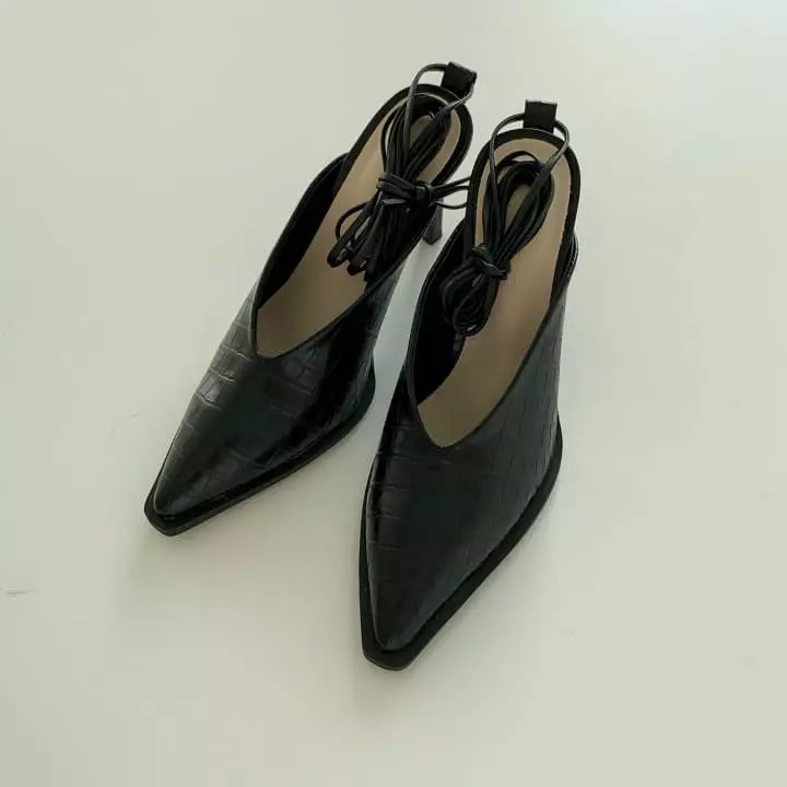 The Muse - Korean Women Fashion - #womensfashion - 1023 V Line Mule - 9