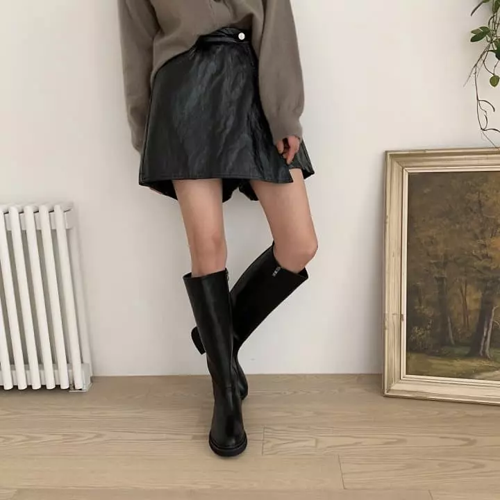 The Muse - Korean Women Fashion - #womensfashion - 1004 Marlang Comfortable Long Boots - 3