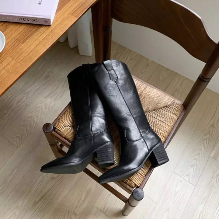 The Muse - Korean Women Fashion - #womensfashion - 1001 Long Western Boots - 8