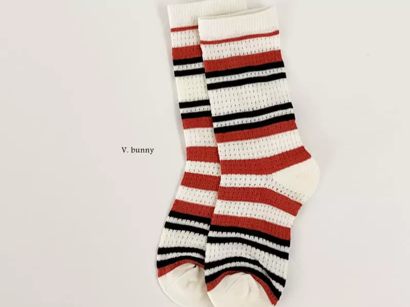 V Bunny - Korean Children Fashion - #Kfashion4kids - Ppappiyong Socks Set