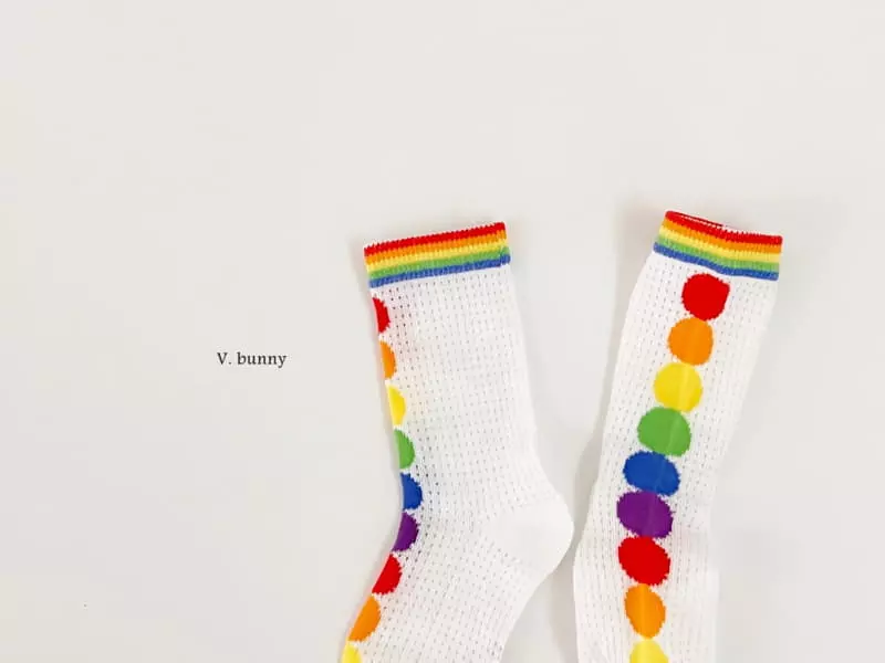V Bunny - Korean Children Fashion - #kidzfashiontrend - Traffic Lights Socks Set - 4