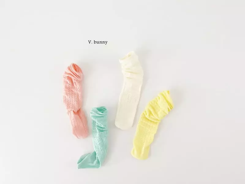 V Bunny - Korean Children Fashion - #childofig - Libe Socks Set