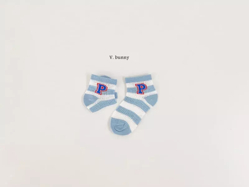 V Bunny - Korean Children Fashion - #childofig - Alpa Socks Set - 4