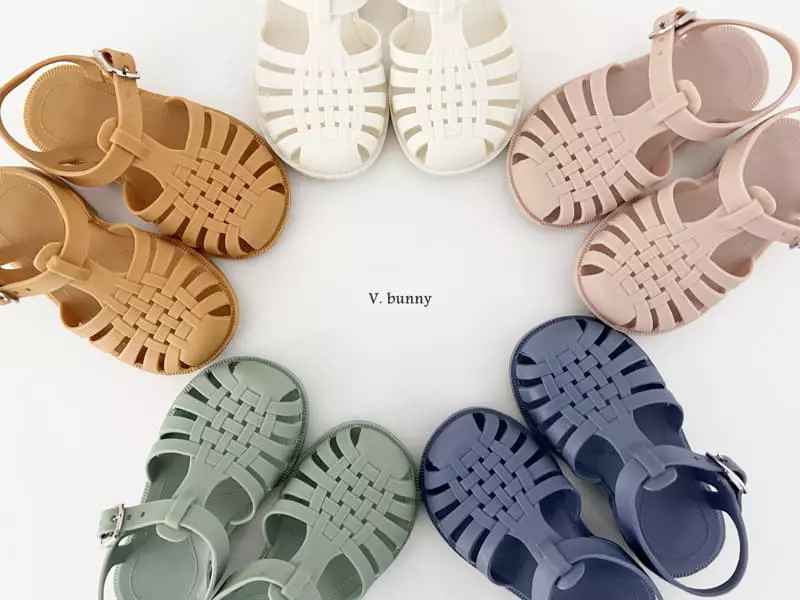 V Bunny - Korean Children Fashion - #discoveringself - Mini Jelly Sandals - 2