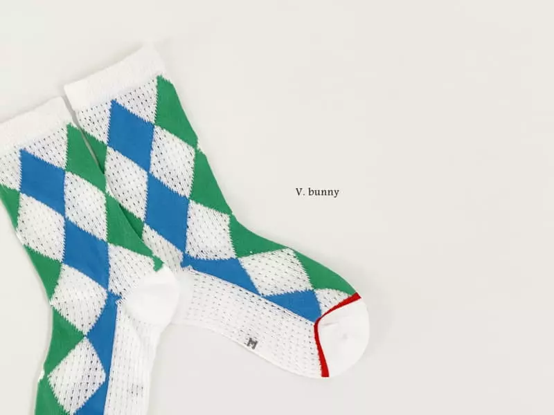 V Bunny - Korean Children Fashion - #fashionkids - ABC Socks Set - 3