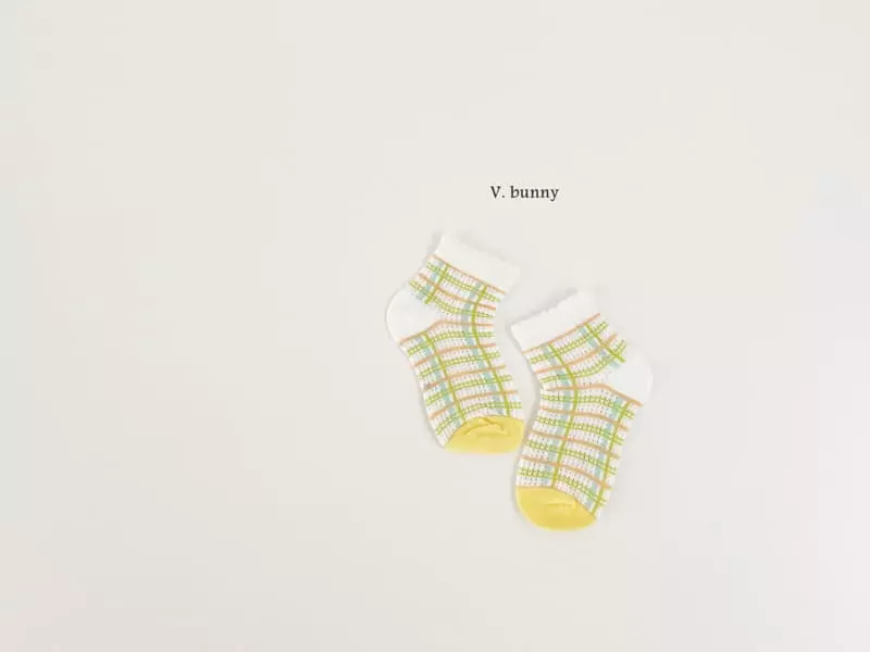 V Bunny - Korean Children Fashion - #kidsshorts - Floral Socks Set - 3