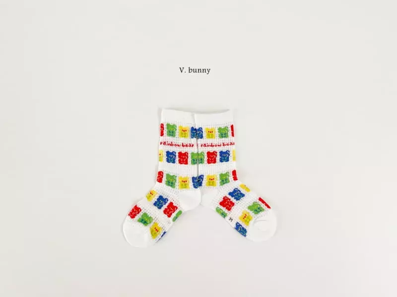 V Bunny - Korean Children Fashion - #kidsshorts - Traffic Lights Socks Set