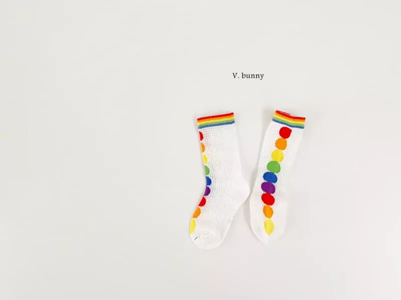 V Bunny - Korean Children Fashion - #kidzfashiontrend - Traffic Lights Socks Set - 3