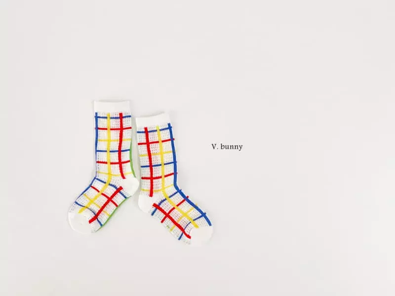 V Bunny - Korean Children Fashion - #littlefashionista - Traffic Lights Socks Set - 5