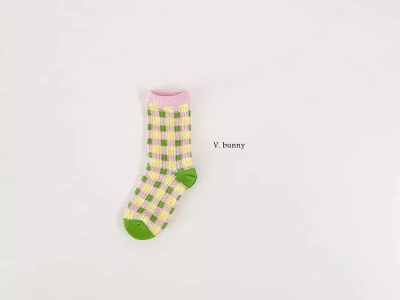 V Bunny - Korean Children Fashion - #littlefashionista - Susunhwa Socks Set - 4