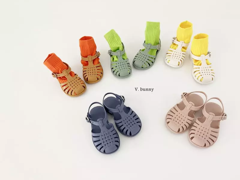 V Bunny - Korean Children Fashion - #minifashionista - Mini Jelly Sandals - 10