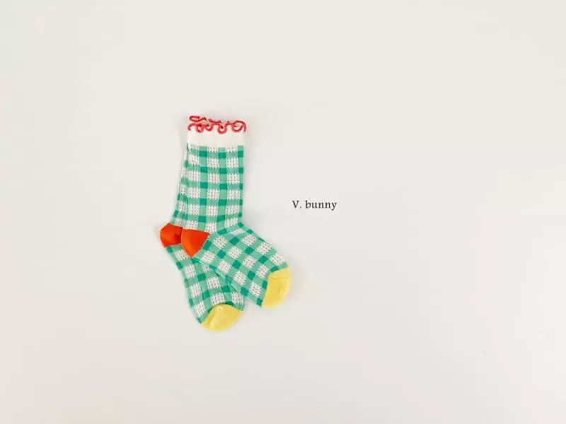 V Bunny - Korean Children Fashion - #minifashionista - Dare Socks Set - 5