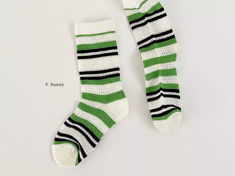 V Bunny - Korean Children Fashion - #prettylittlegirls - Ppappiyong Socks Set - 5