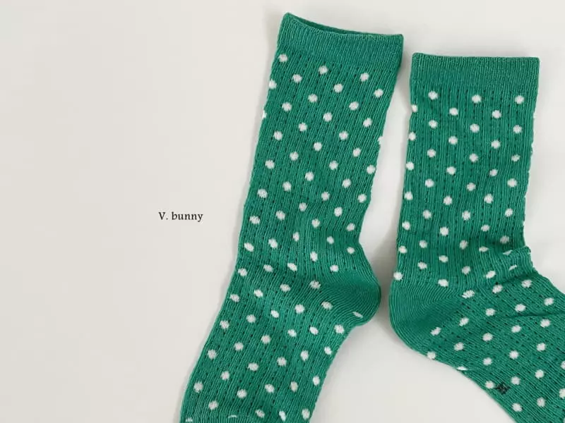 V Bunny - Korean Children Fashion - #prettylittlegirls - Anna Socks Set - 7