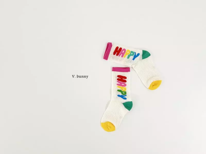 V Bunny - Korean Children Fashion - #toddlerclothing - Bubble Pop Socks Set - 4