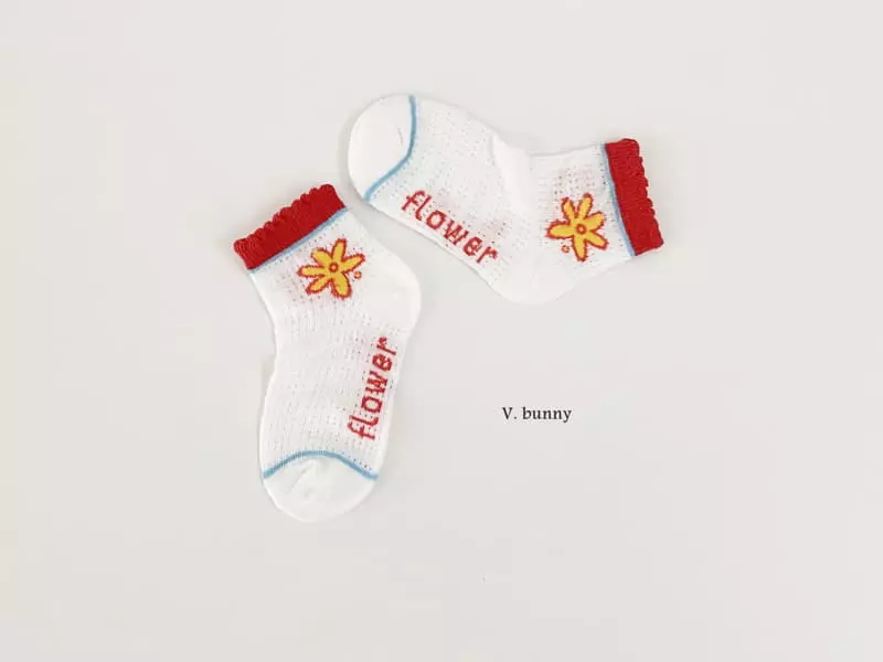 V Bunny - Korean Children Fashion - #stylishchildhood - Minimi Socks Set - 2