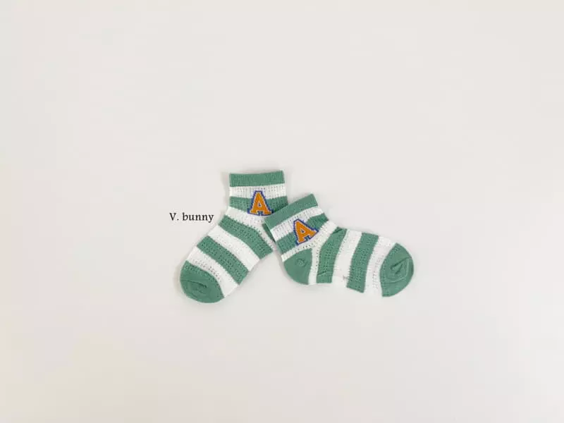 V Bunny - Korean Children Fashion - #stylishchildhood - Alpa Socks Set - 2